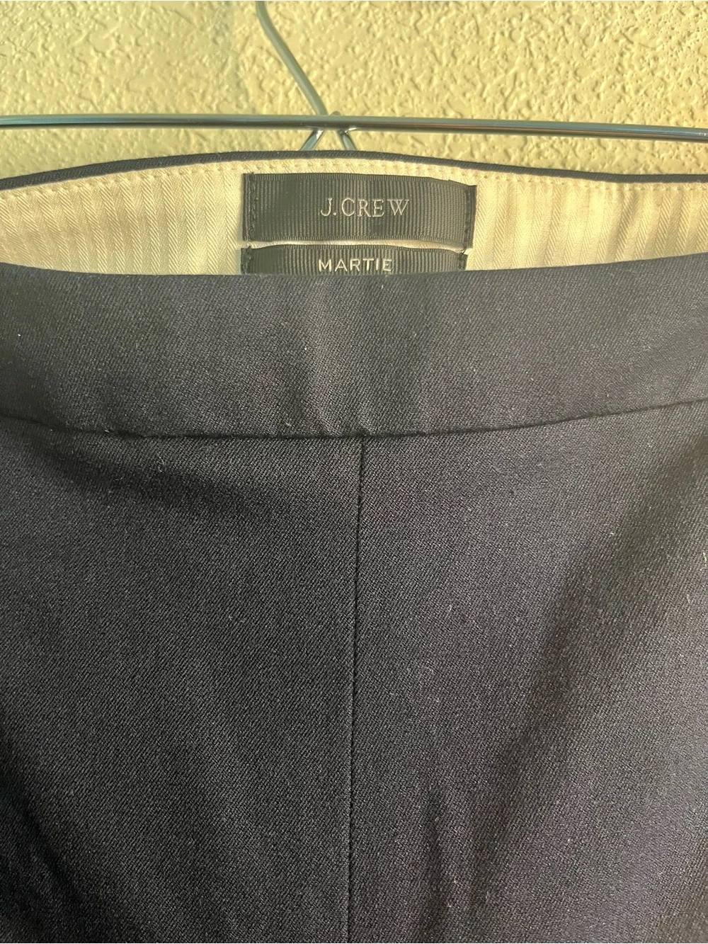 J. Crew streamlined navy